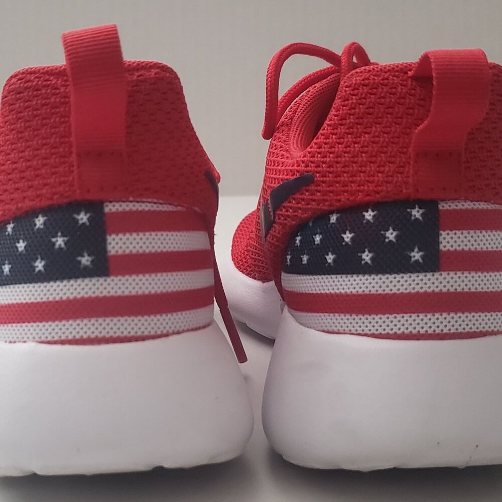 Nike Id Roshe Run American Flag Shoes